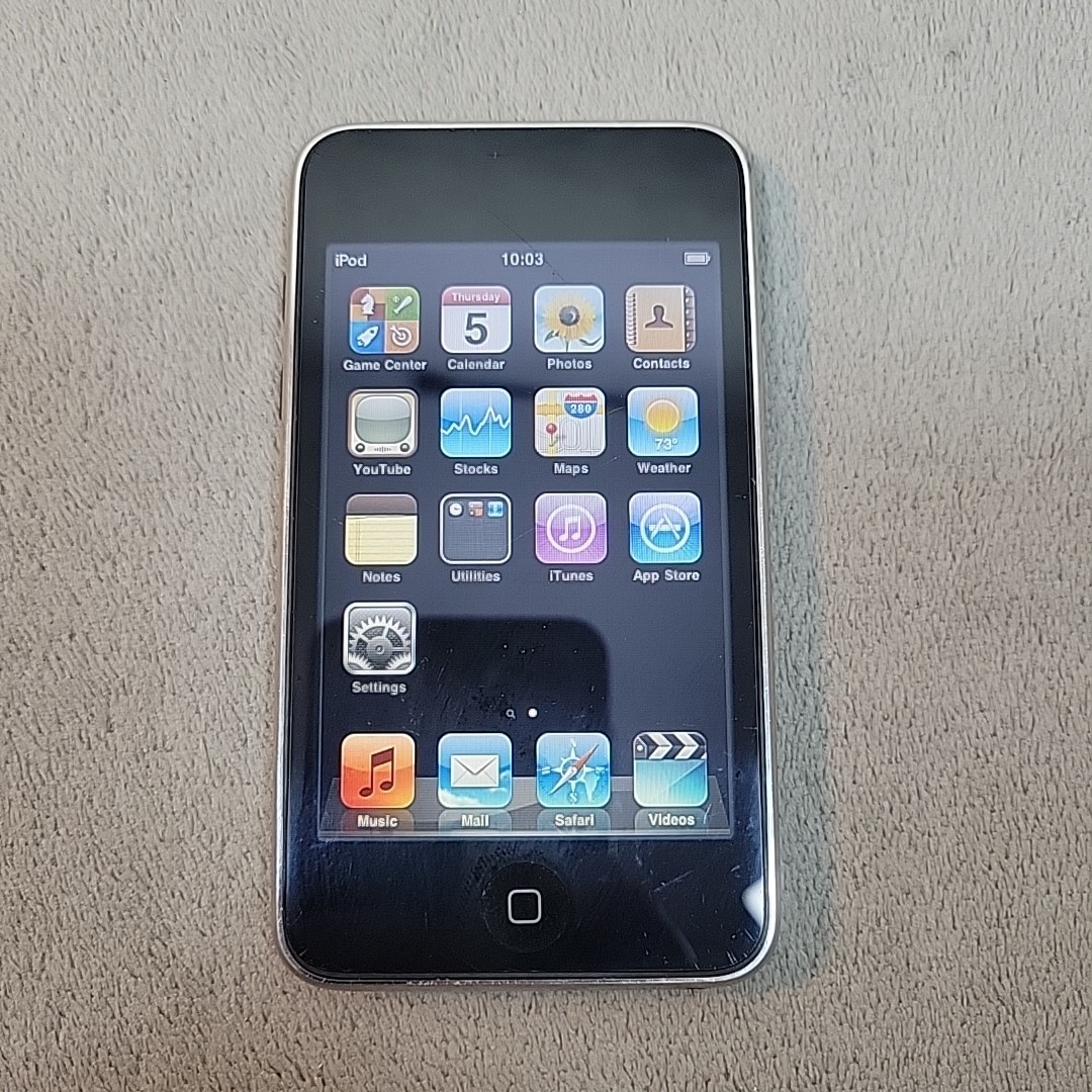 Apple iPod Touch 2nd Gen 32GB Black A1288 MP3 Player Factory Reset - 4.2.1 iOS