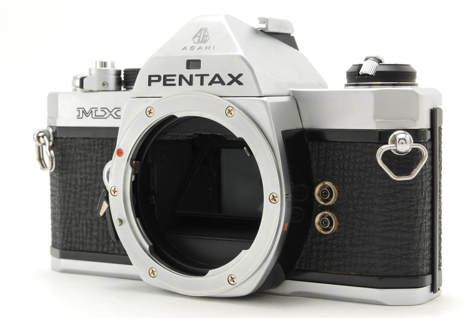 Meter NO work [Near MINT] Pentax MX 35mm SLR Film Camera Silver From JAPAN A-501