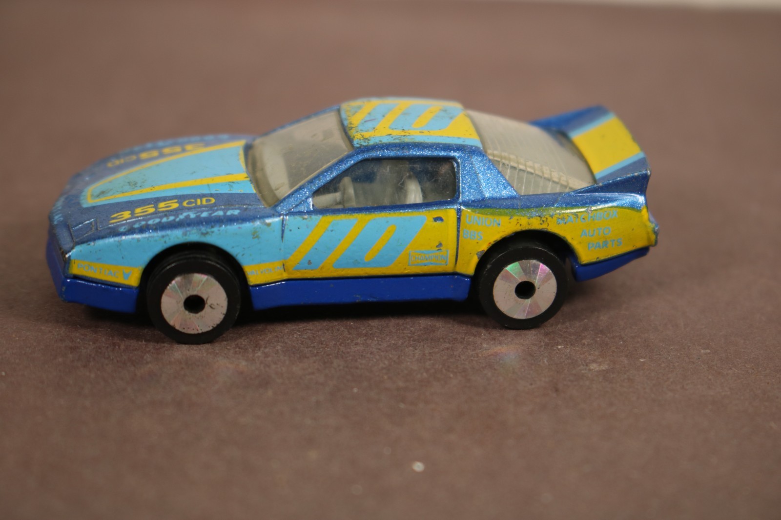 Vintage 1985 Matchbox Pontiac Firebird Racer Loose 1:64 Laser Wheels LQQK