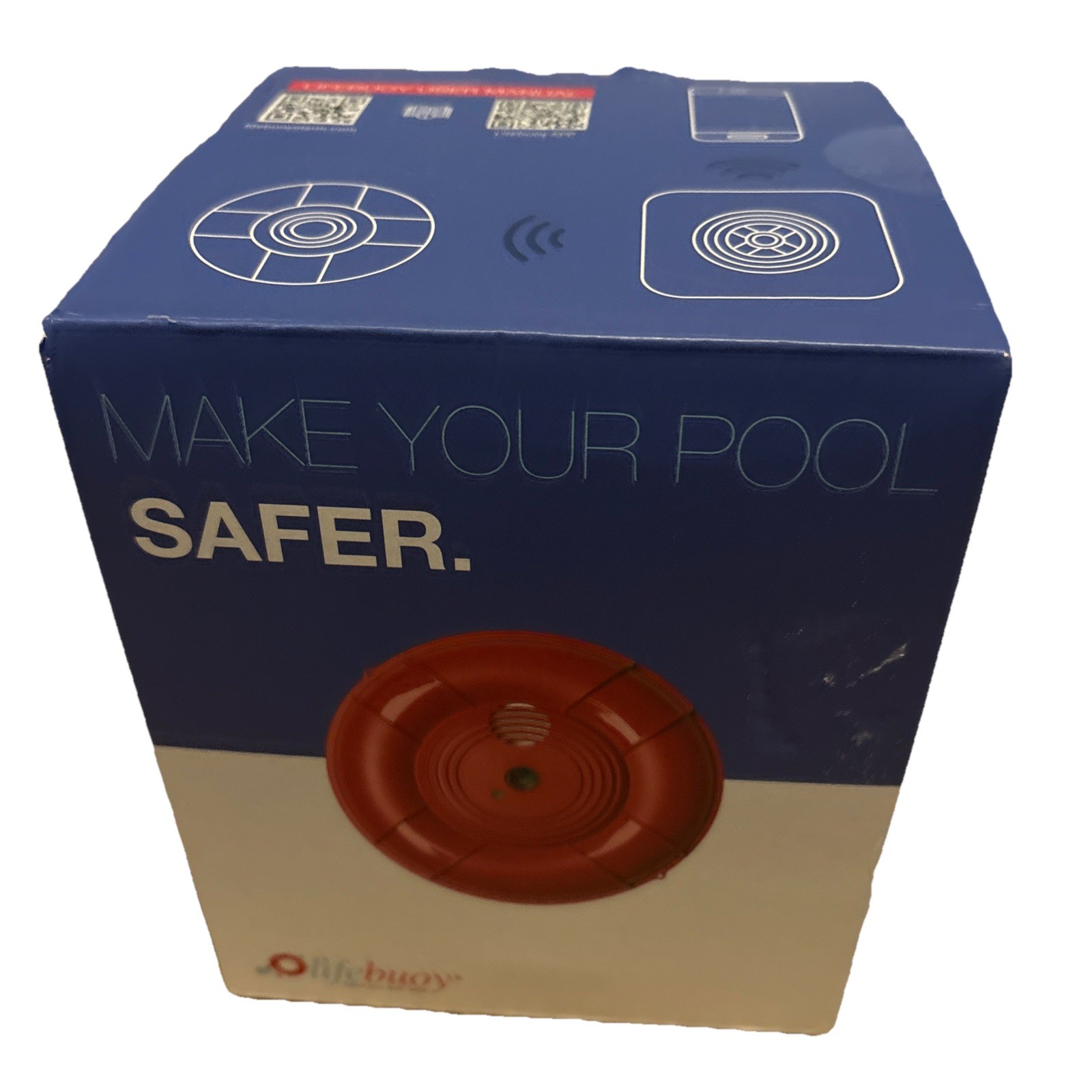 Lifebuoy Pool Alarm System Above & in-ground pools New