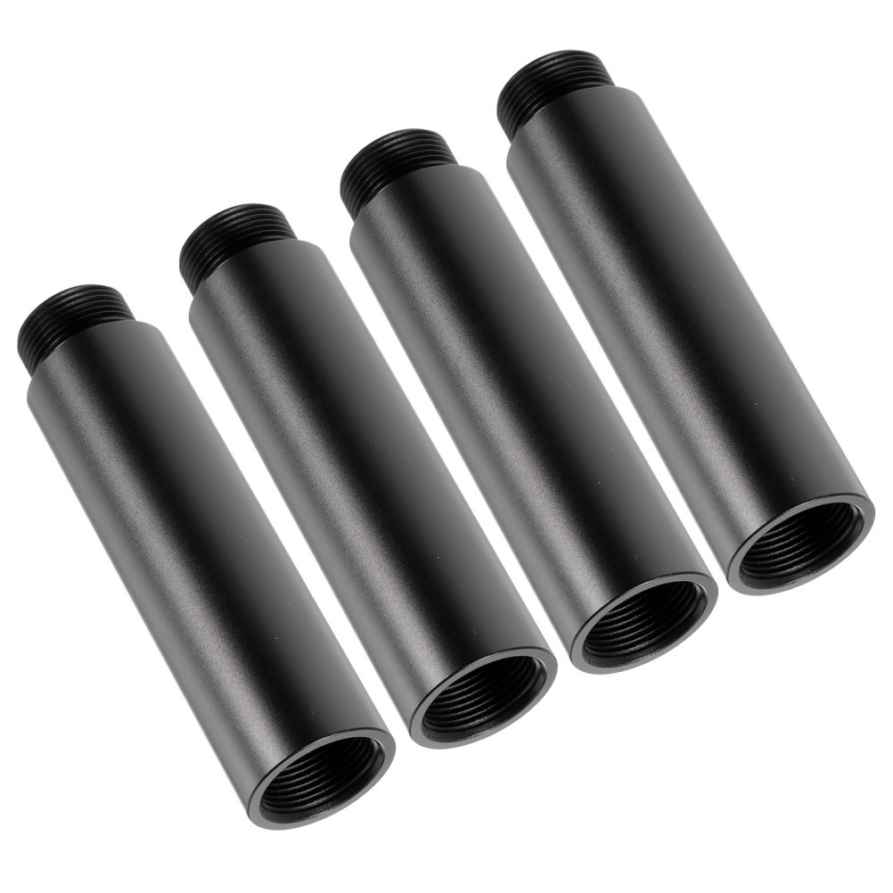 4Pcs Simple Mic Extension Microphone Holder Extension Tube Mic Accessory