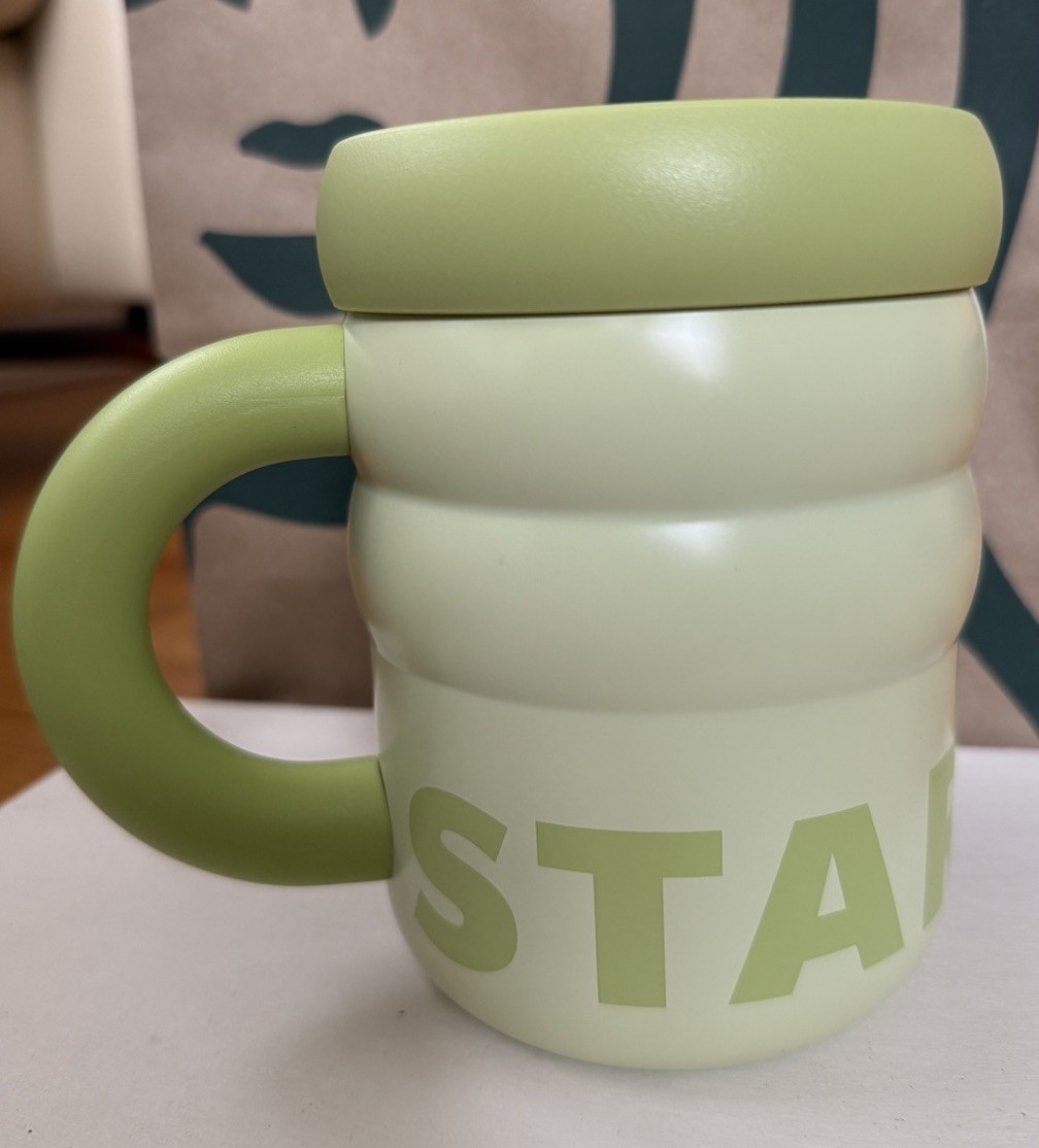 NWT 2026 Starbucks Spring NEW Release Matcha Green Rippled SS Mug 💚💚💚💚💚