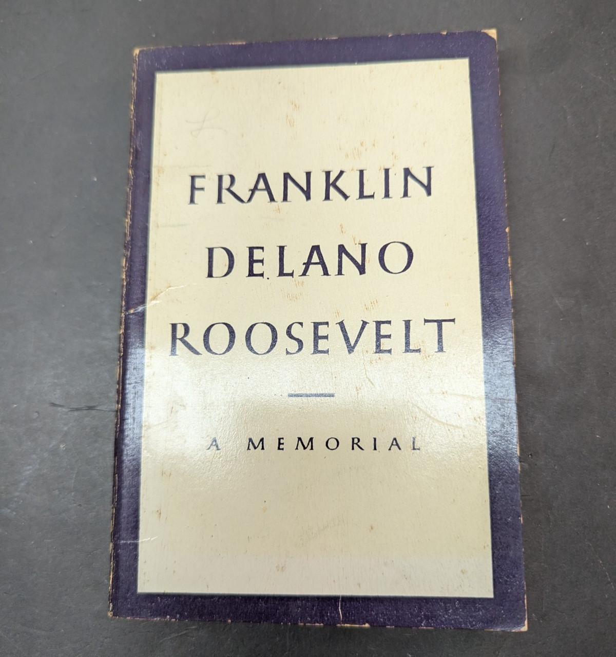 Vintage Franklin Delano Roosevelt A Memorial 1945 First Pitman Printing FDR Book