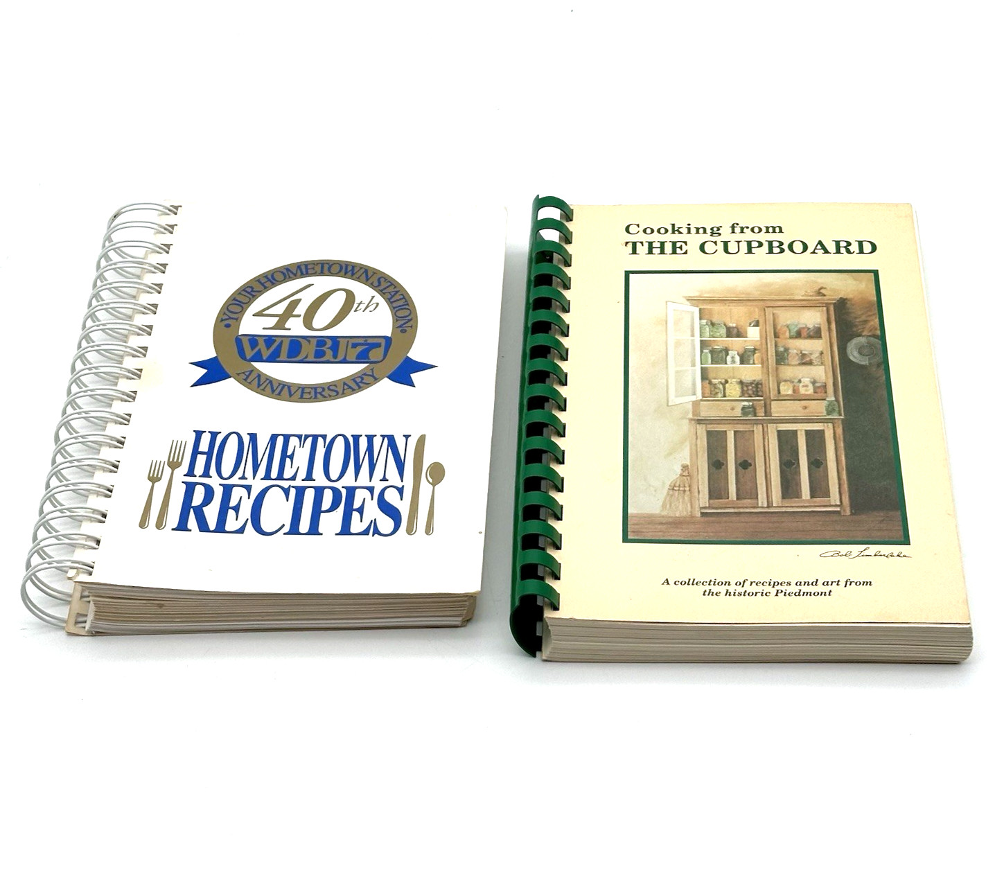 Lot 2 Community Cookbooks Hometown Recipes WDBJ7 & Cooking From The Cupboard