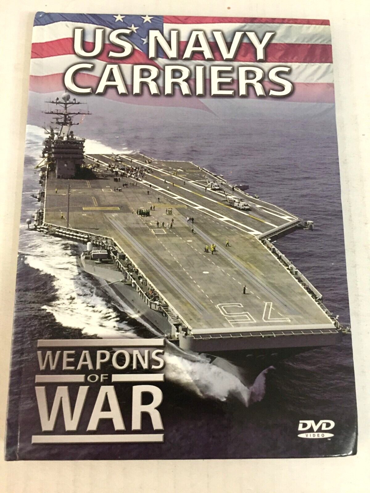 Weapons of War US Navy Carriers DVD With Book Ships Same Day With Tracking