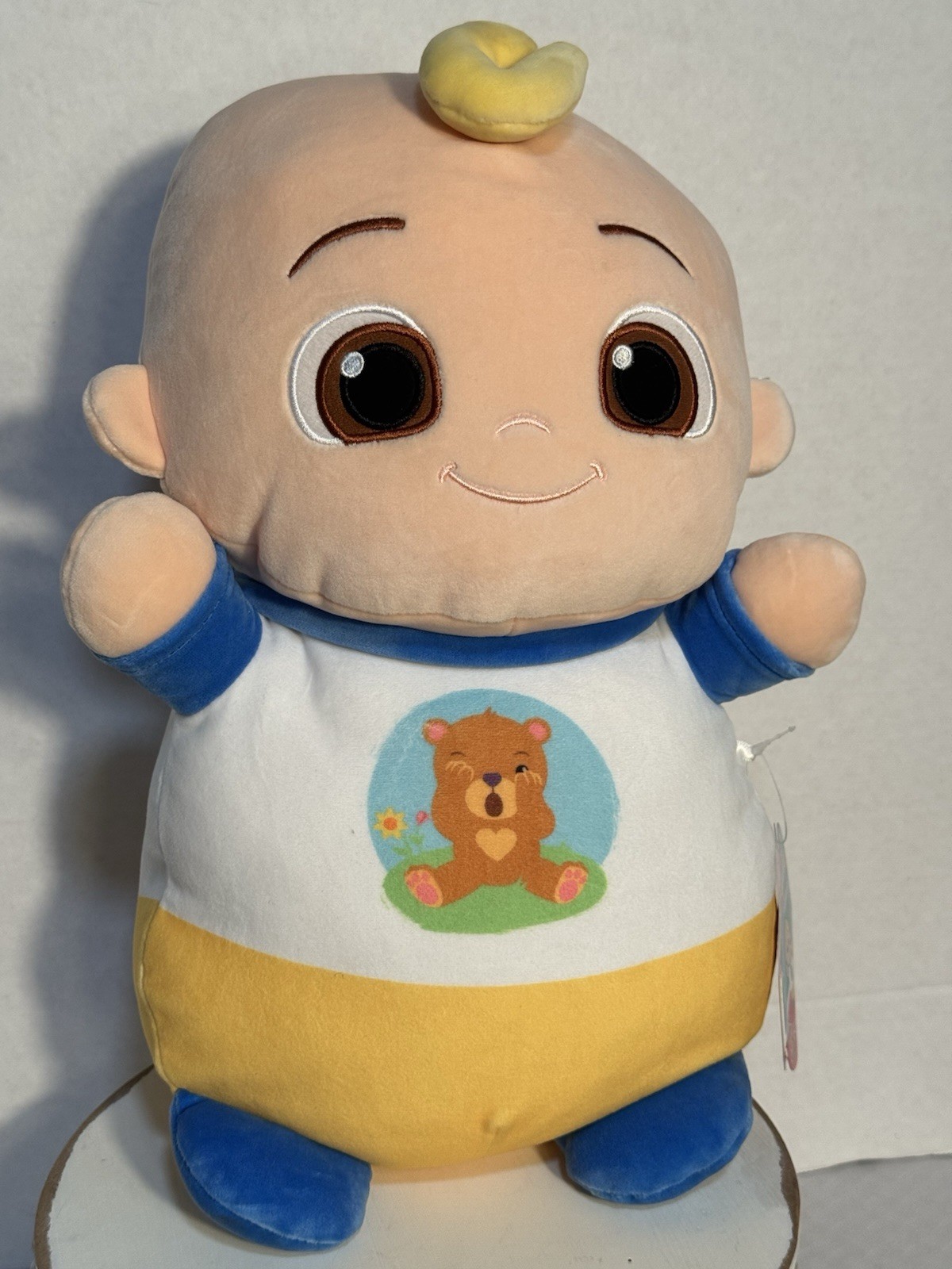 Jazwares SQCM00041 Squishmallows Original CoComelon HugMees 14-Inch JJ - Large