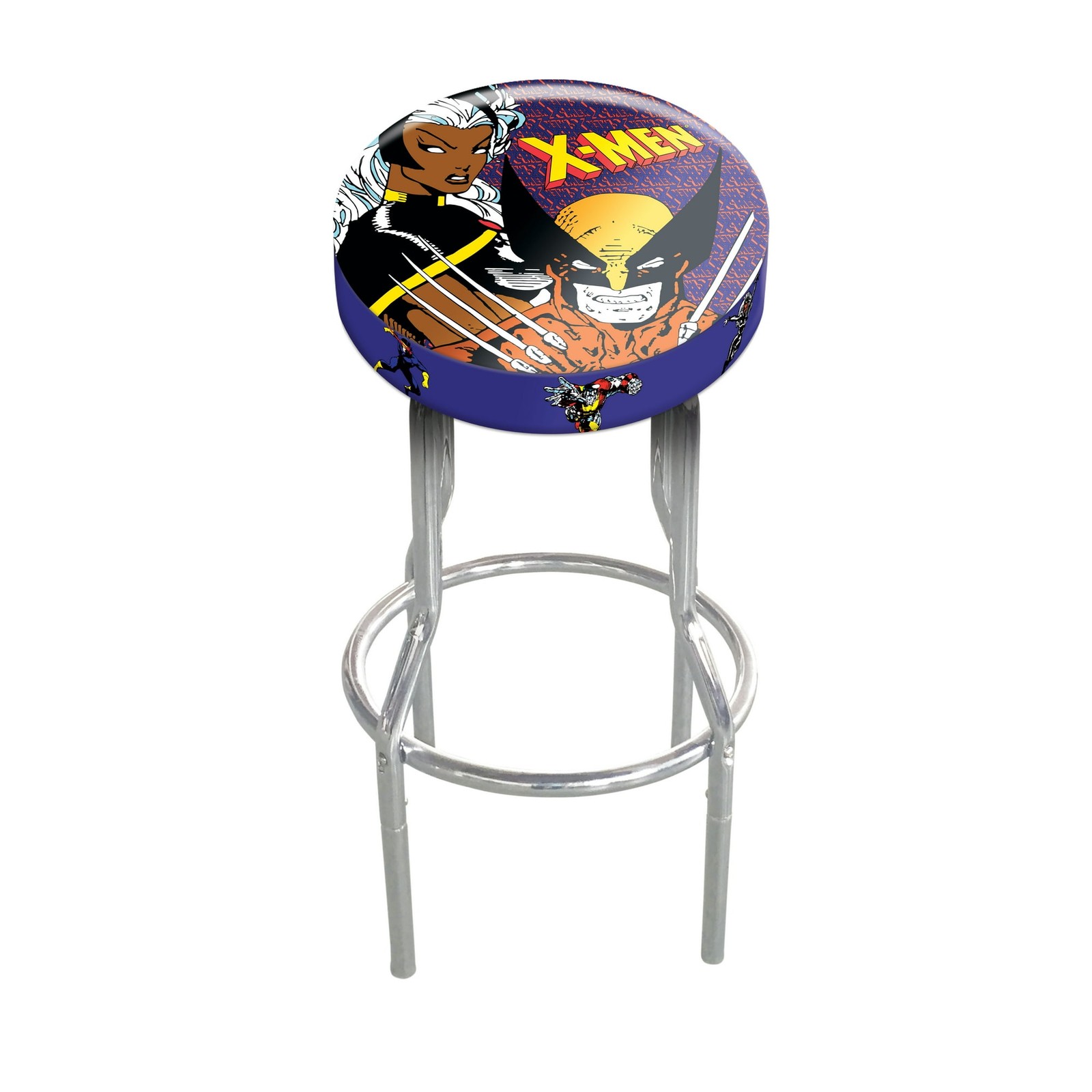 Brand New Arcade1Up X-Men Adjustable Arcade Stool– Retro Gaming Seat 21.5"–29.5"