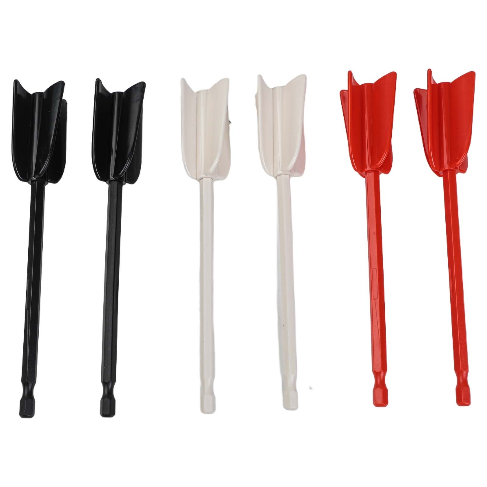 Tool Epoxy Resin Mixer 6PCS Black/white/red Mixer Attachment Drill Hot Sale