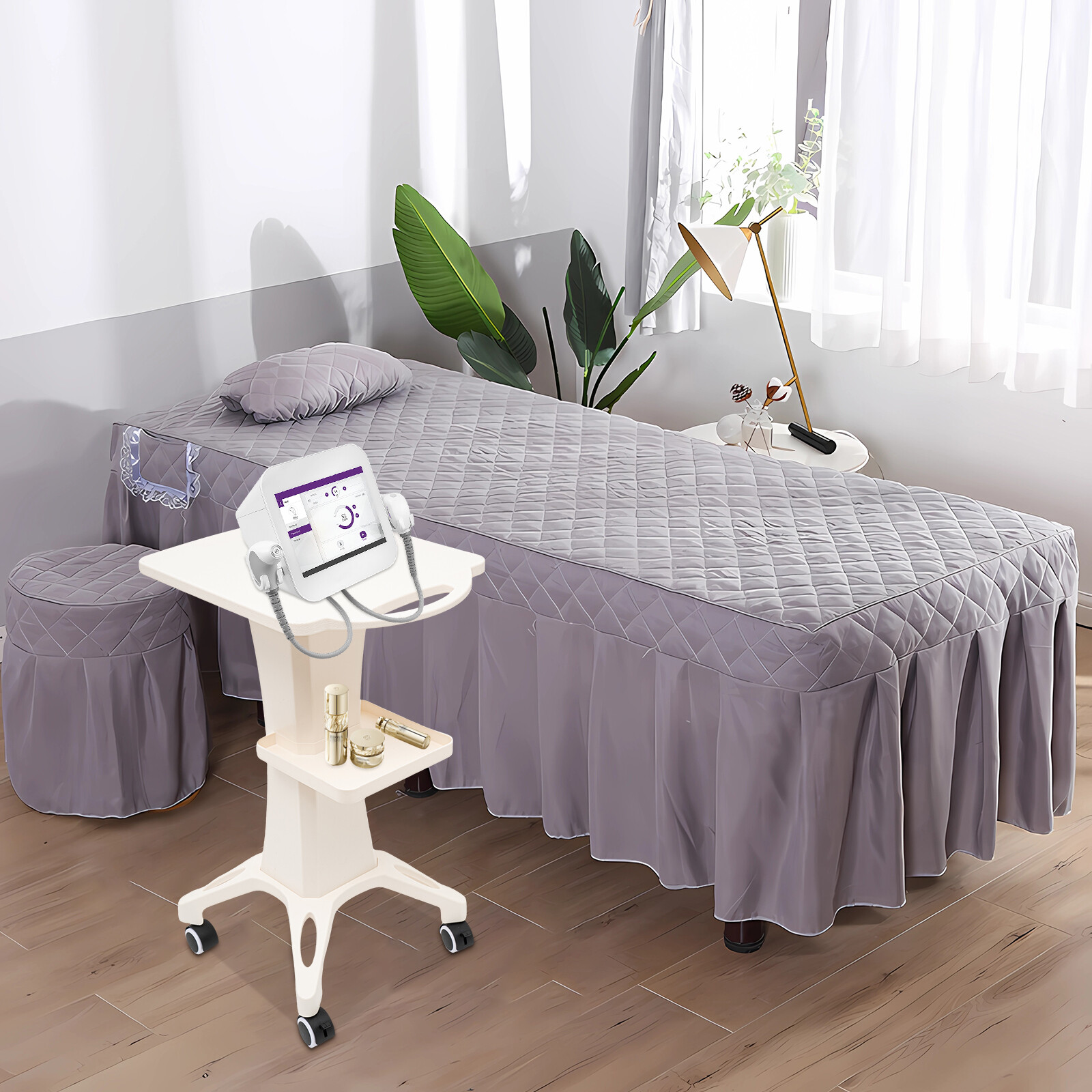 Rolling Trolley Cart Beauty SPA Salon Storage Equipment Rolling Cart Stand HOT