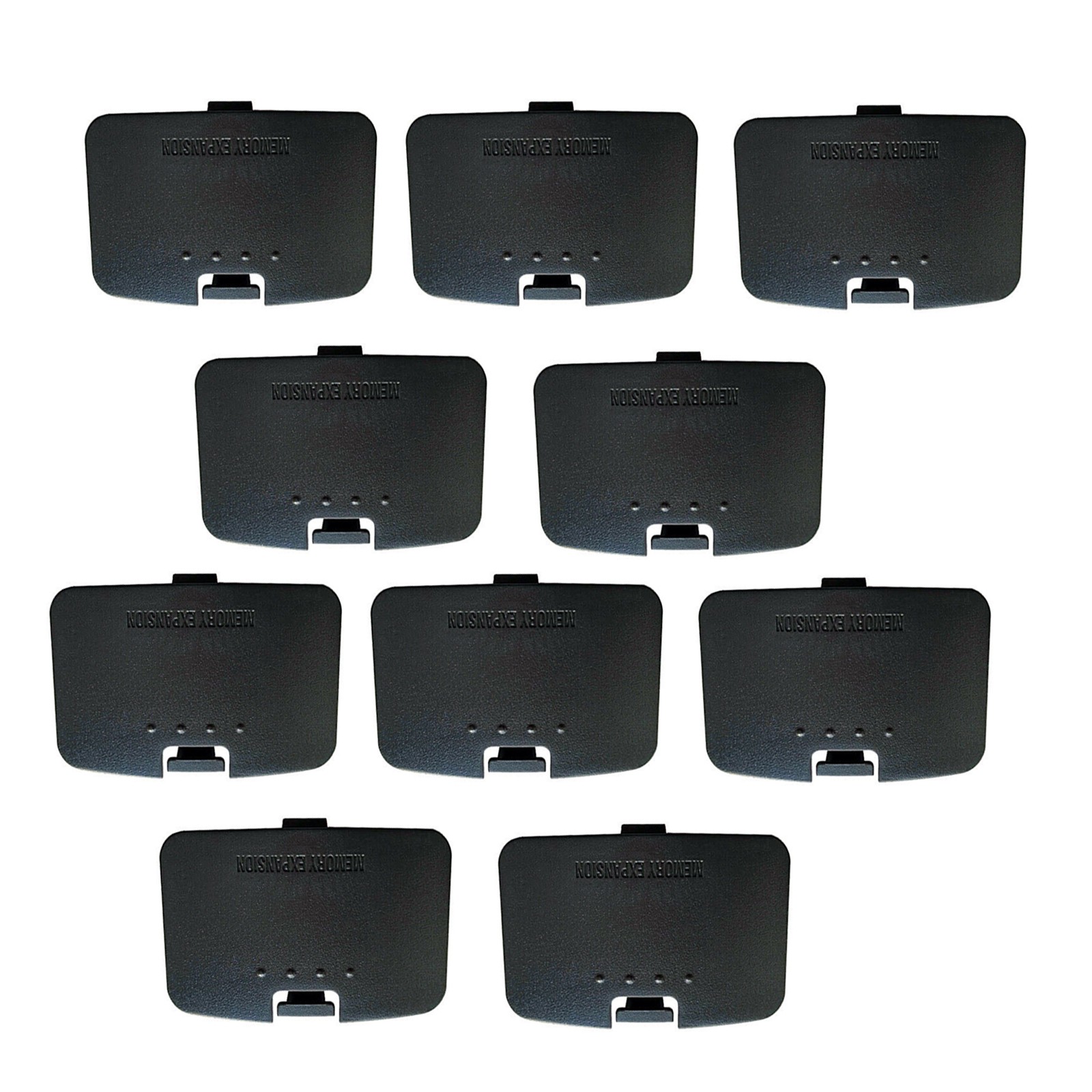 New 10 Pcs Memory Expansion Jumper Pak Cover Case Lightweight For Nintendo N64