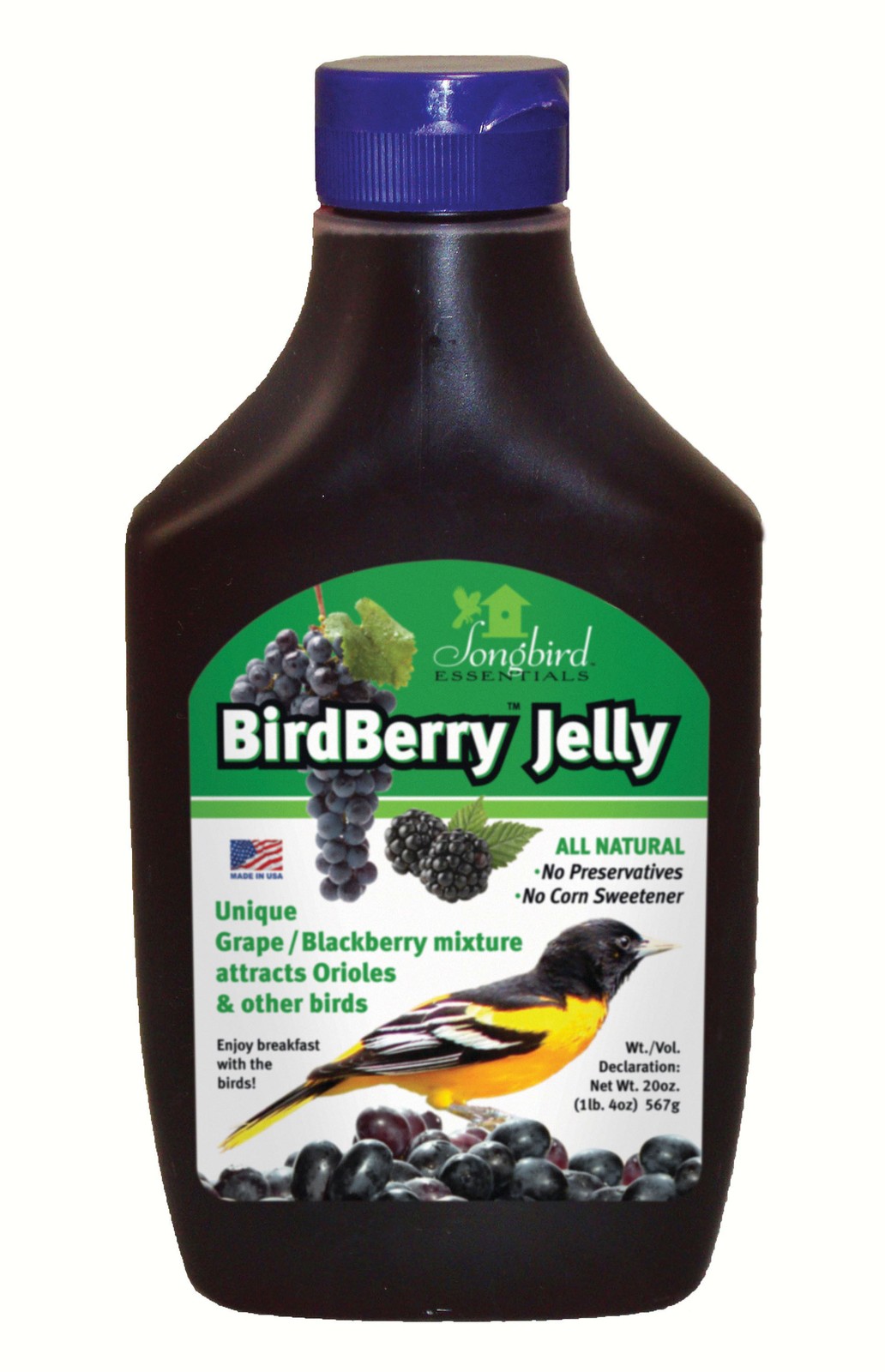 Song Bird Essentials Birdberry Jelly 20oz Se6010