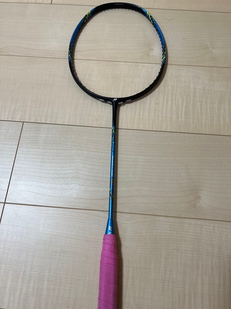 Yonex Nanoflare 700 Badminton Racket, 5U, Blue/Black, Lightweight,