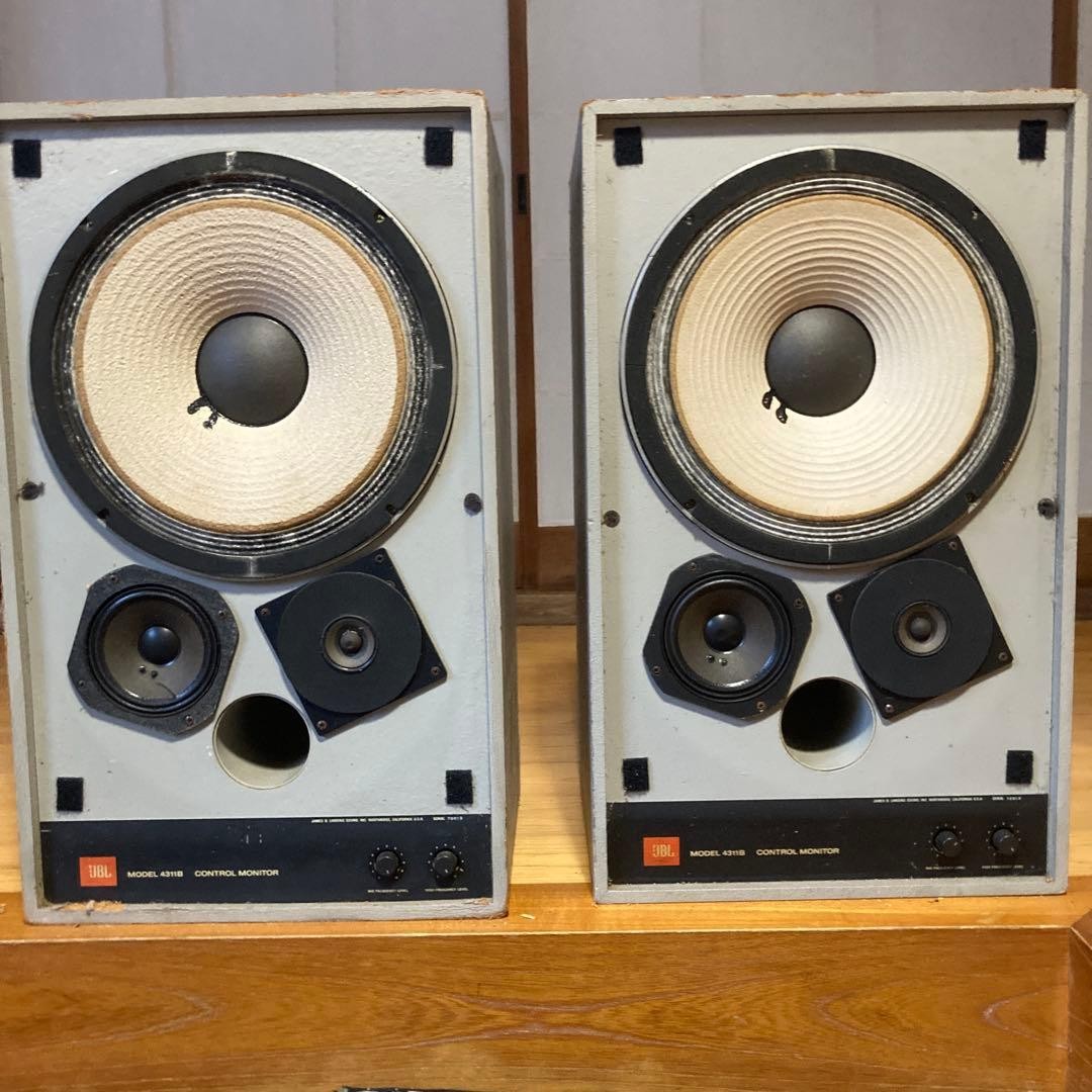 JBL 4311B Speakers Control Monitor Studio Loudspeakers Japan MA05 21.0/PC