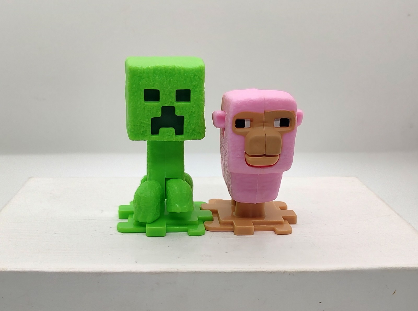 Lot Of 2 - 2025 McDonald's Minecraft Movie Happy Meal Toys