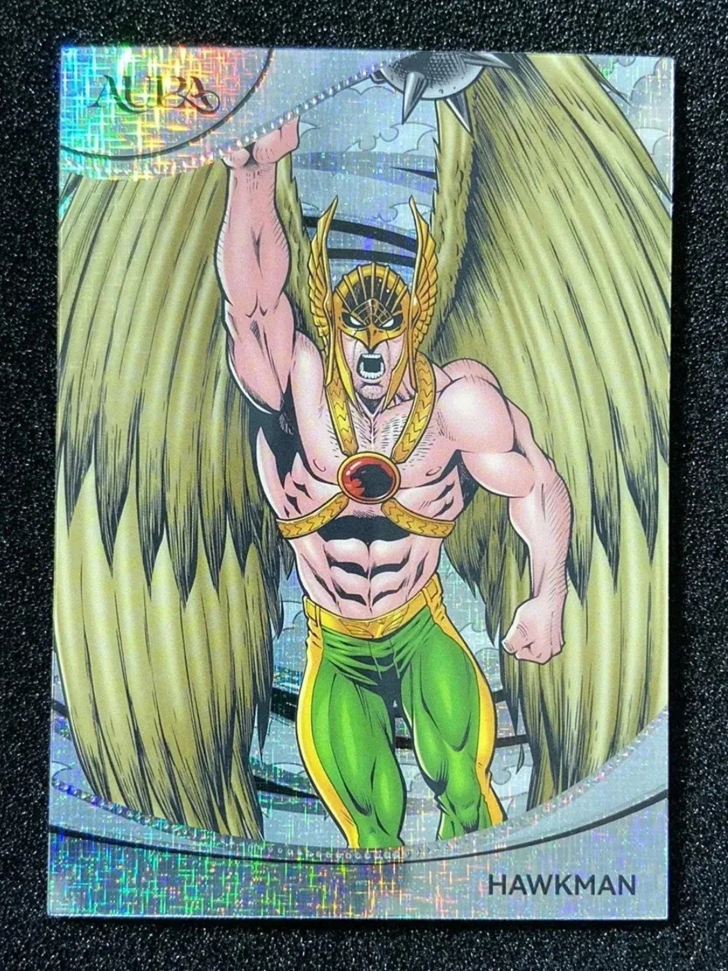 2025 Kakawow Aura DC Trading Cards Bat #ADC-IBF-16 Hawkman 137/380