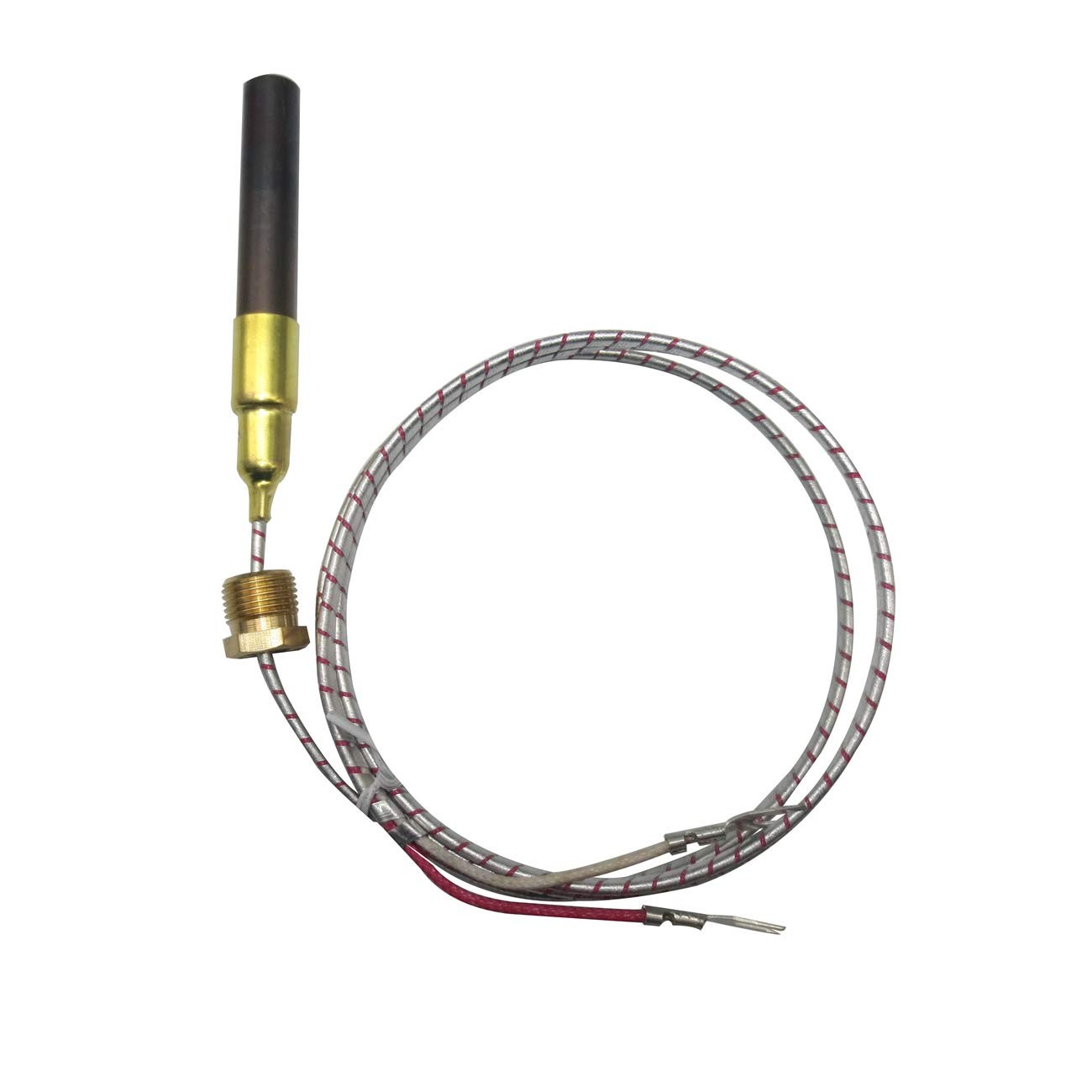 750mv Thermocouple for Heat Glo Heatilator,Fireplace Thermopile 24", Black 