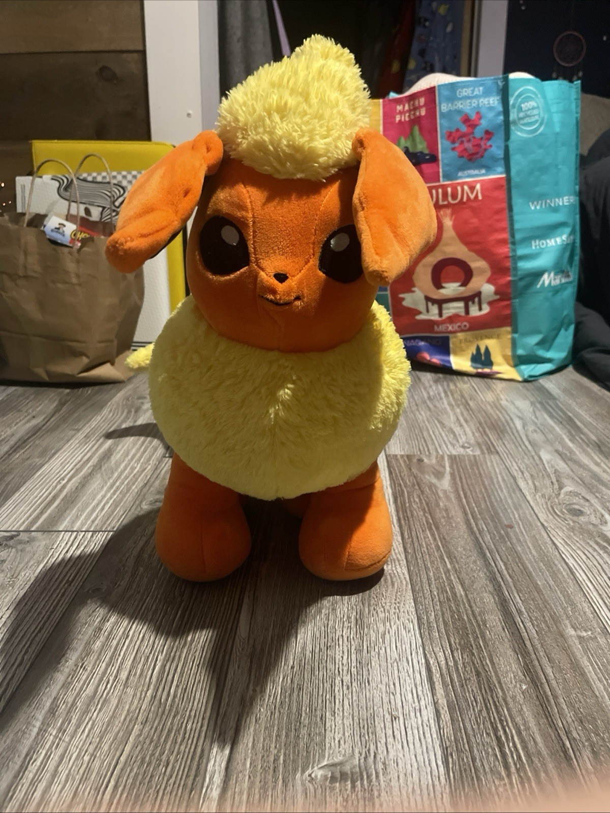 Flareon 🔥Build A Bear Workshop Pokemon 17" Plush. No Sound