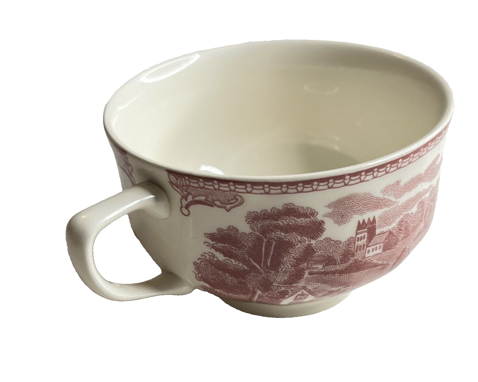 Johnson Bros Old Britain Castles Tea Cup Red England replacement (only one cup )