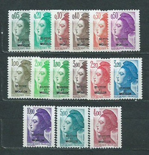 Saint Pierre and Miquelon - Mail Yvert 455/9 ** Mnh