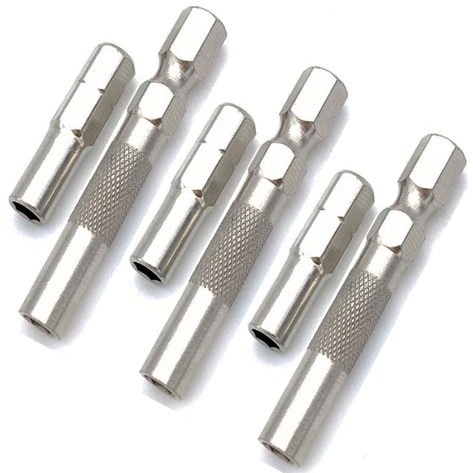 1/4 to 4mm Bit Adapter, Hex Screw Driver Adapter Magnetic,6.35mm One Size 