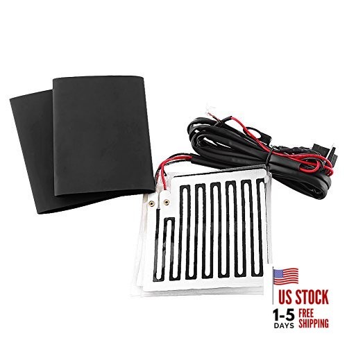  Electric Heating Pad for Motorcycle, Universal 12V Winter Heated Grip Pads 