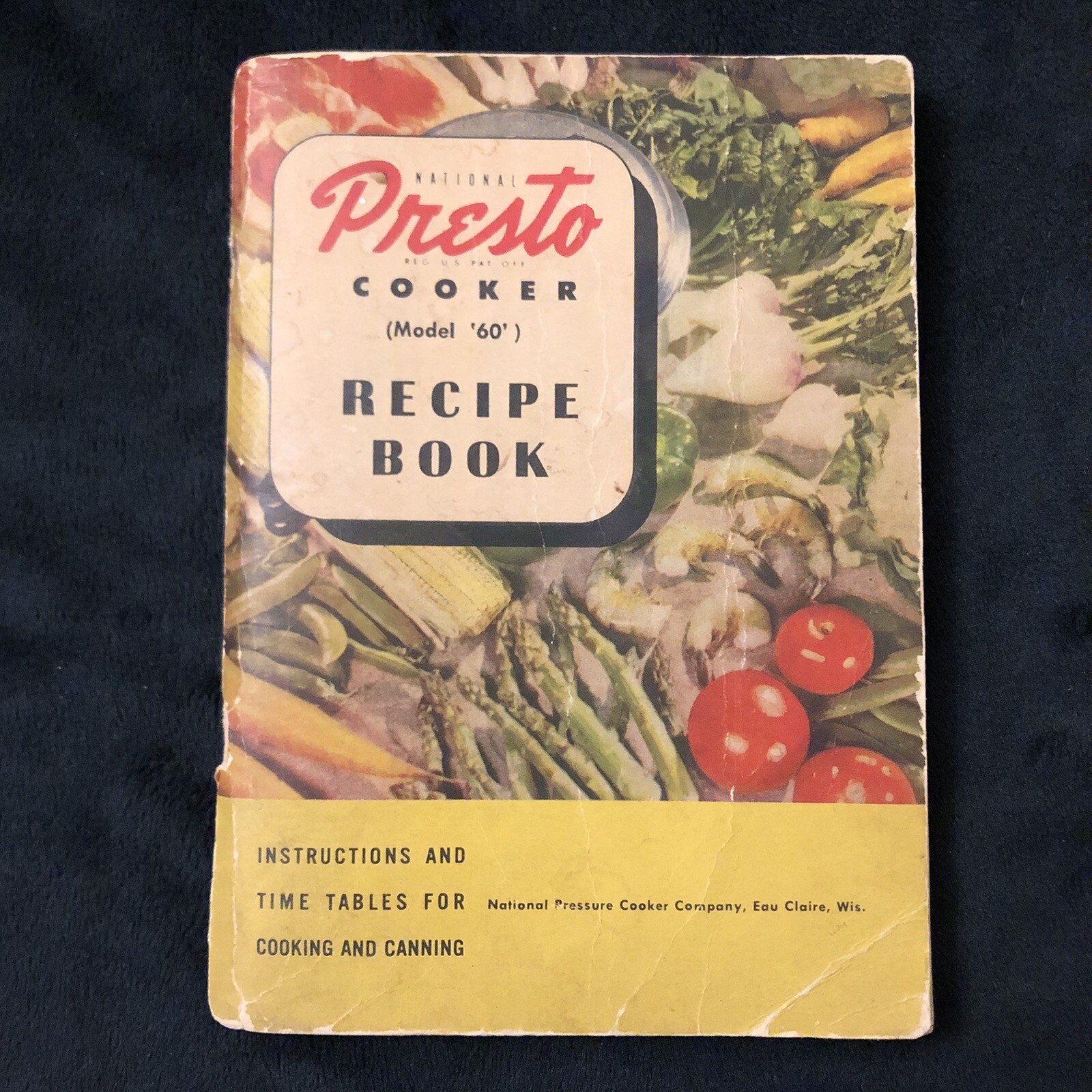 Vintage 1950s 50s 1940s 40s 1960s 60s 70s Presto Cooker Recipe Book 