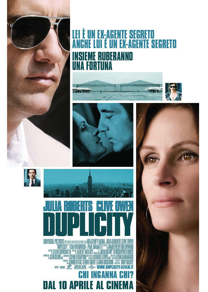 35mm DUPLICITY (2009) FILM/MOVIE/PELLICOLA/FLAT/TRAILER/TEASER/BANDE H3