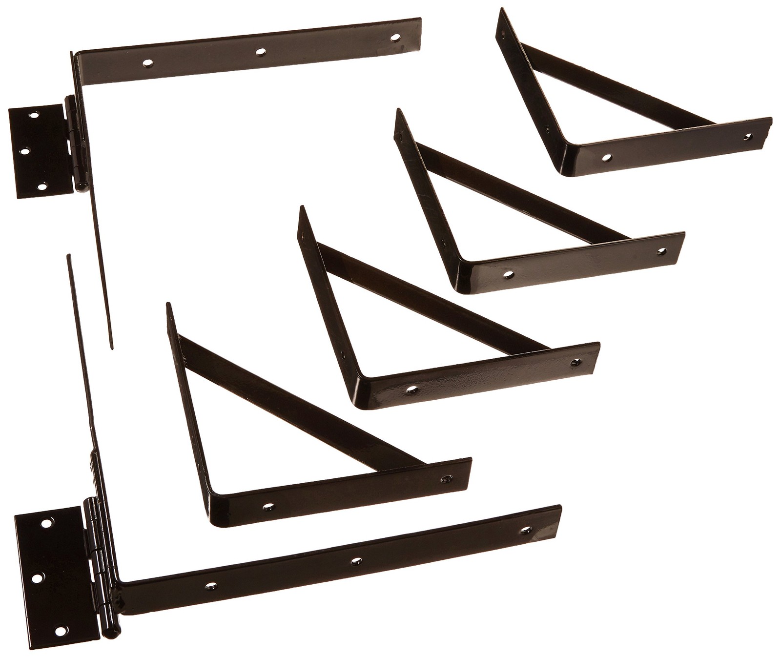 PYLEX 11050 Simple Gate Kit, 2,5 X 11 X 11, Black