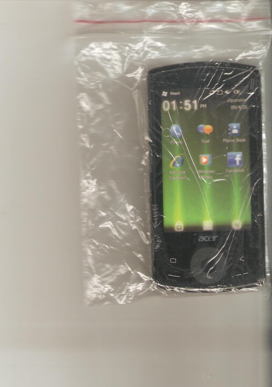 FAKE SHOWCASE PHONE - DUMMY - ACER (IS NOT A PHONE)