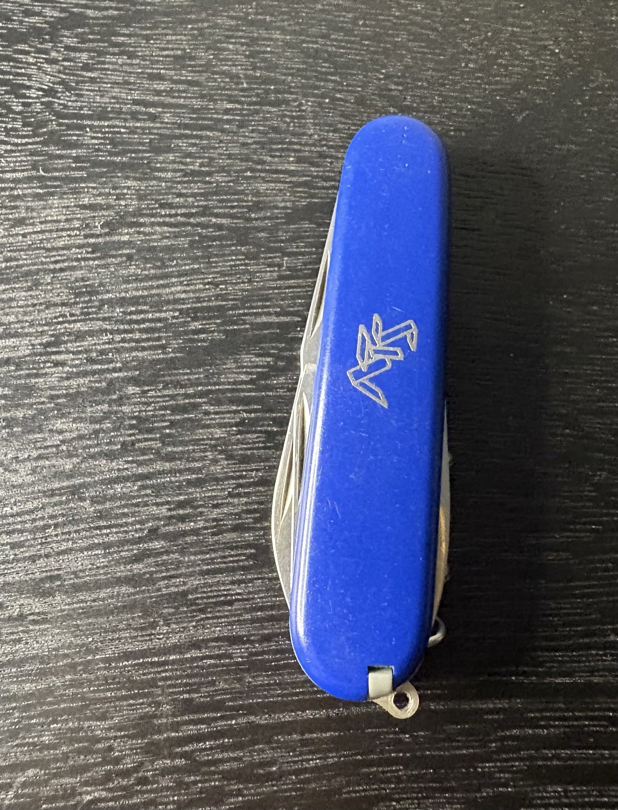 Blue Swiss Army Knife With ATS Logo