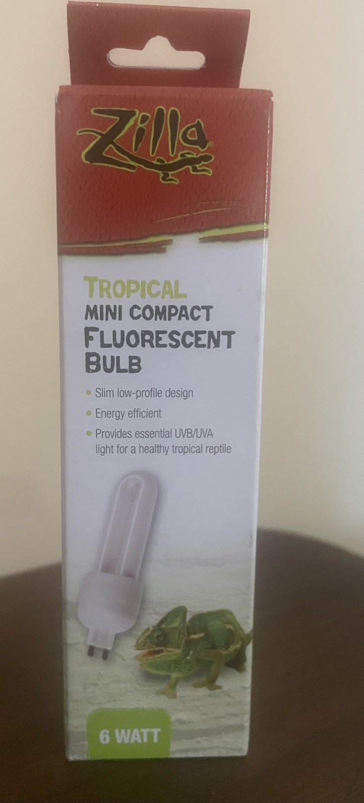 Zilla Mini Compact Fluorescent Bulb - Tropical - G9 socket - 6 watt