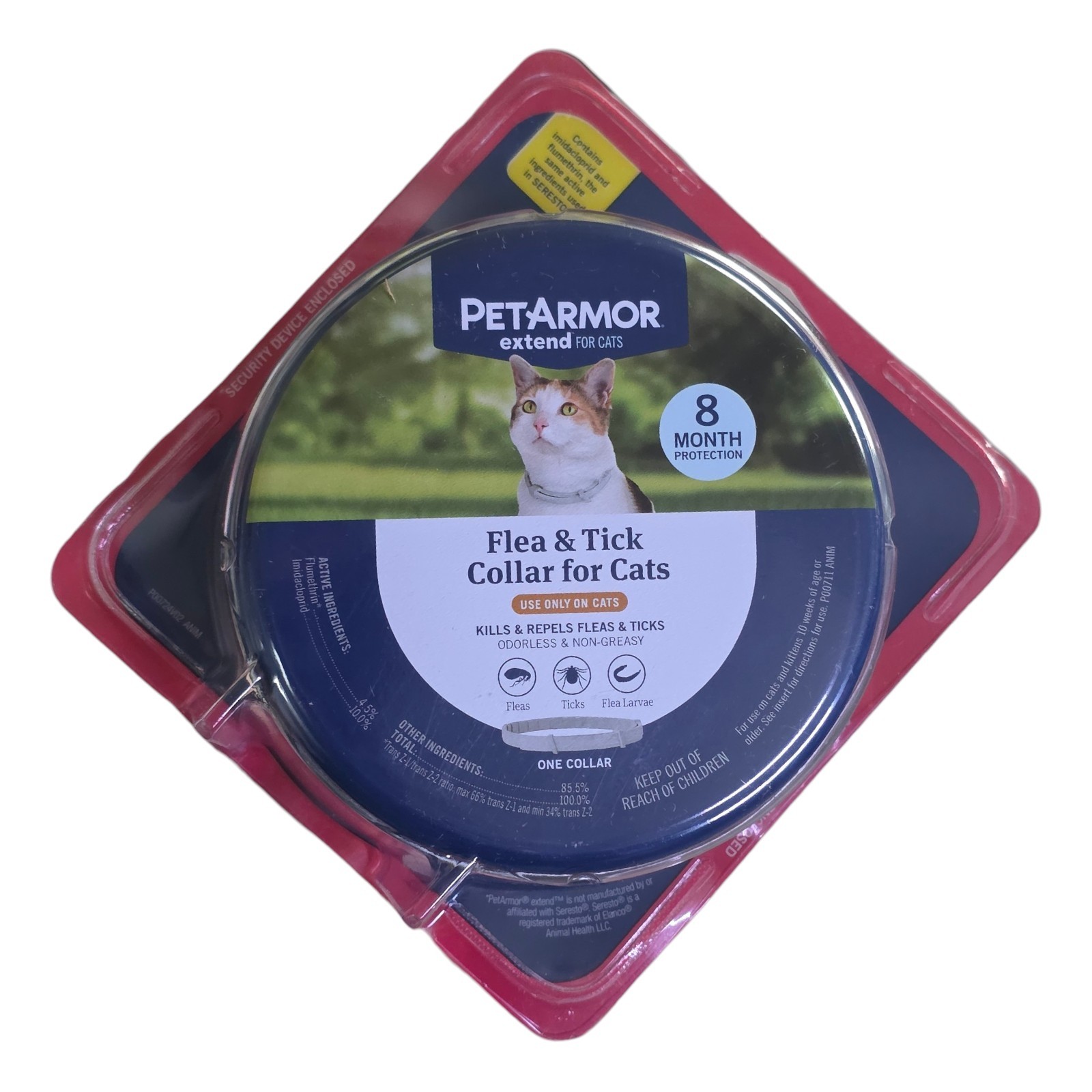 PetArmor Extend For Cats Bug Collar Outdoor Indoor 8 Month NEW