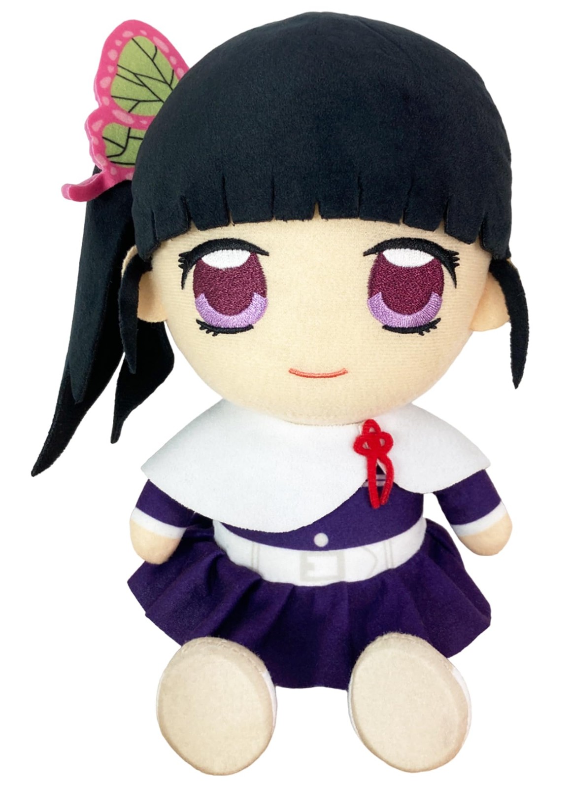 Demon Slayer Kanao Tsuyuri Sitting Pose Plush 7" - Great Eastern