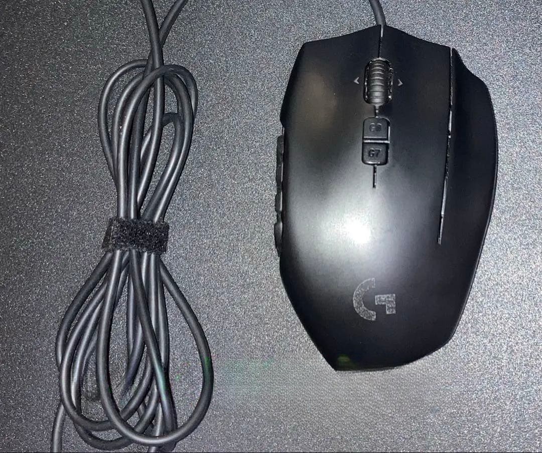 USED MMO Gaming Mouse Logitech G600t Button 20 Mounted on the highest 8 200dpi