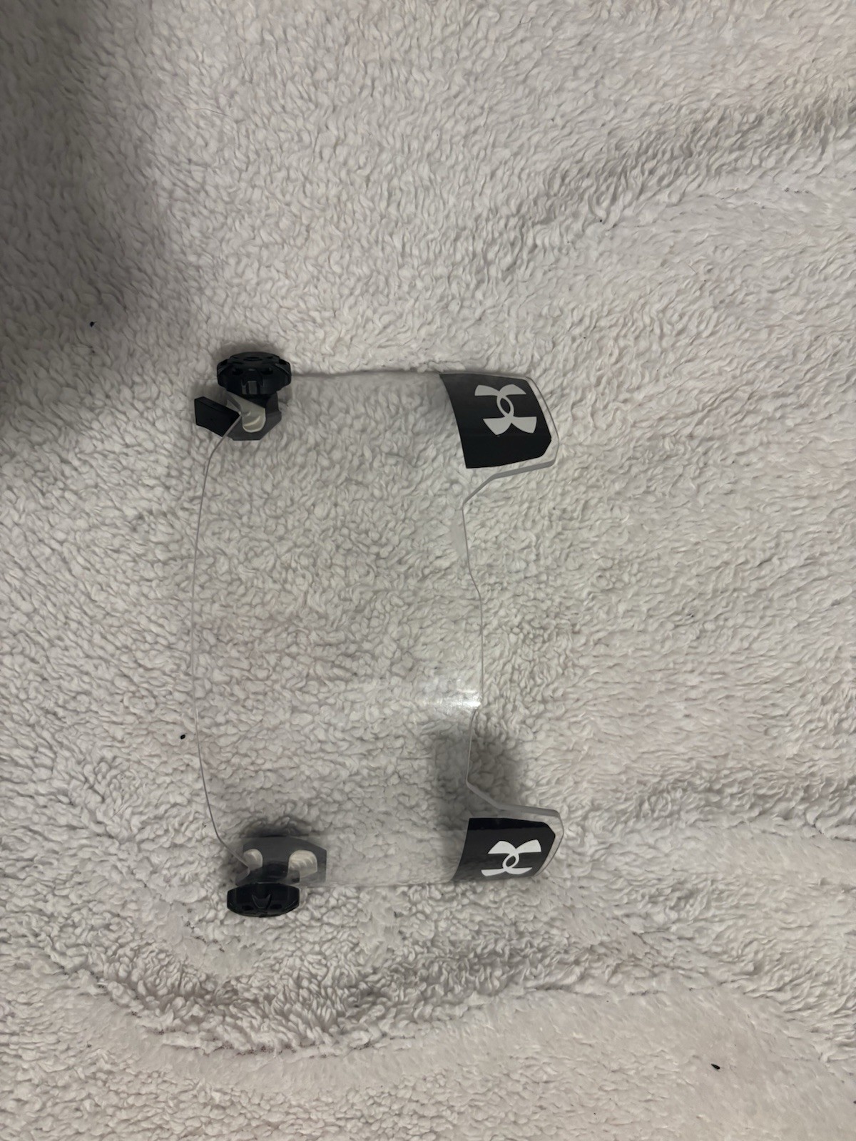 Clear Under Armour Football Visor