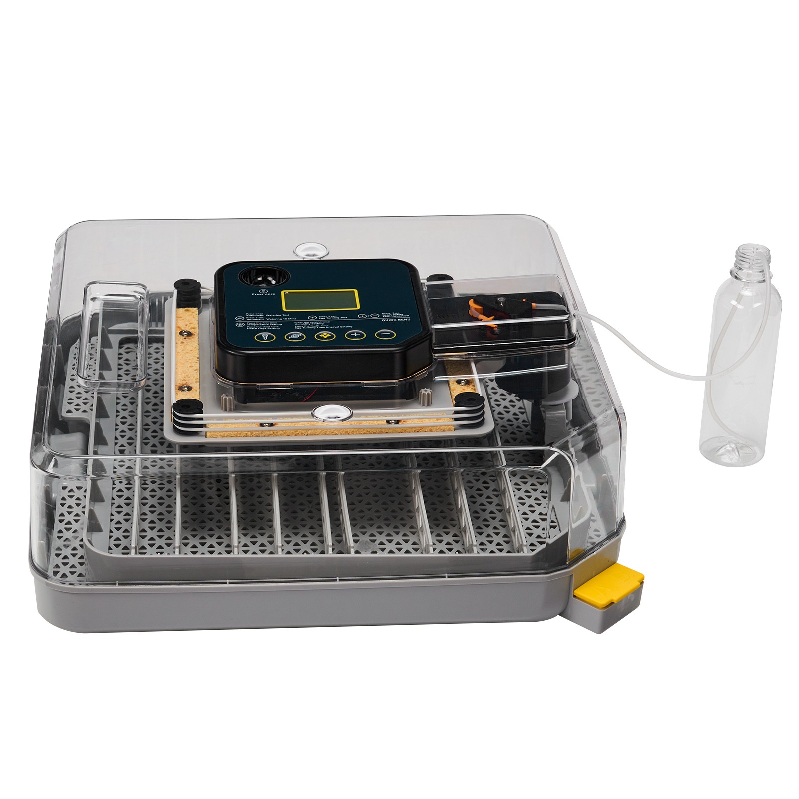 48H Pro 48-Egg Incubator 110V 85W, Fully Automatic Egg Turner, LED Egg Candler