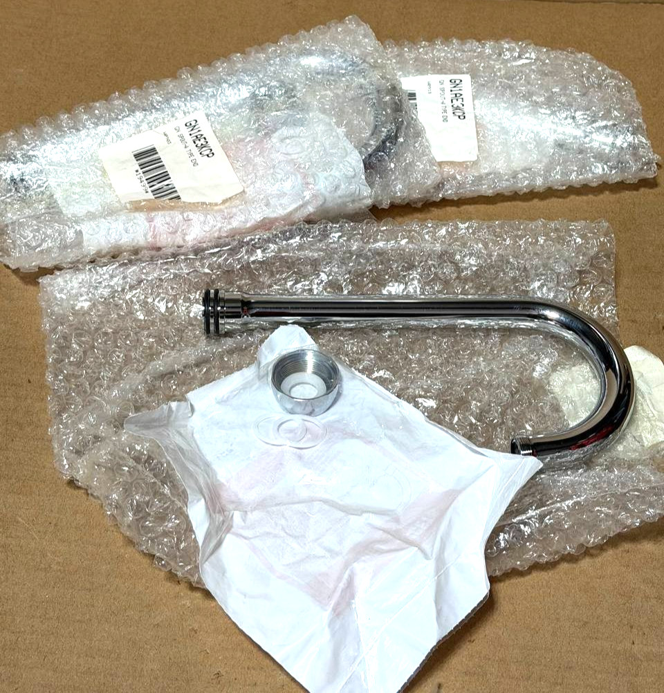 Lot of 3 Chicago Faucets GN1AE3KCP Gooseneck Spout-A Type End