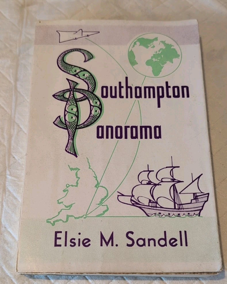 Southampton Panorama by Elsie M Sandell (1958) Illustrated (B83)*