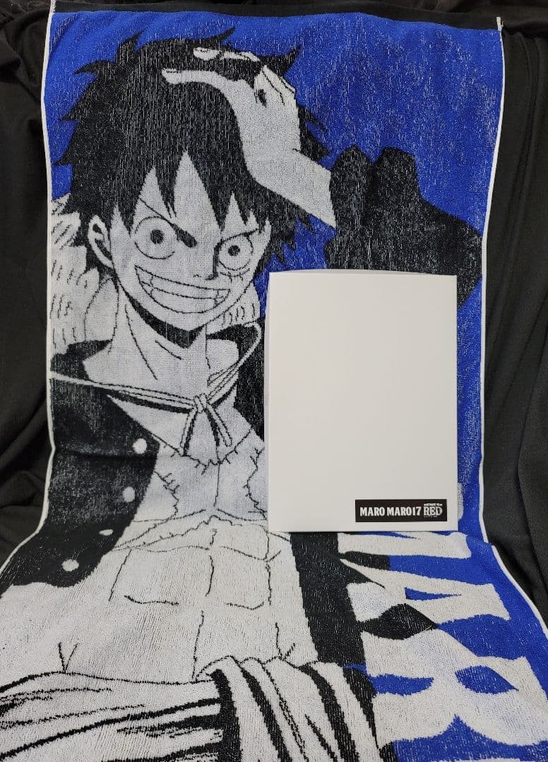 One Piece Marlo Collaboration Luffy Mirror & Bath Towel Set