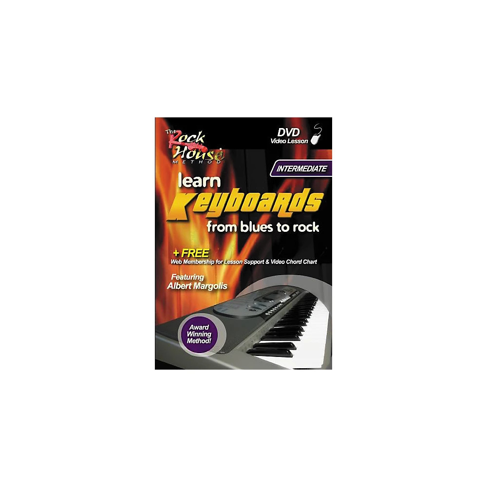 Hal Leonard Learn Keyboards From Blues to Rock Intermediate DVD