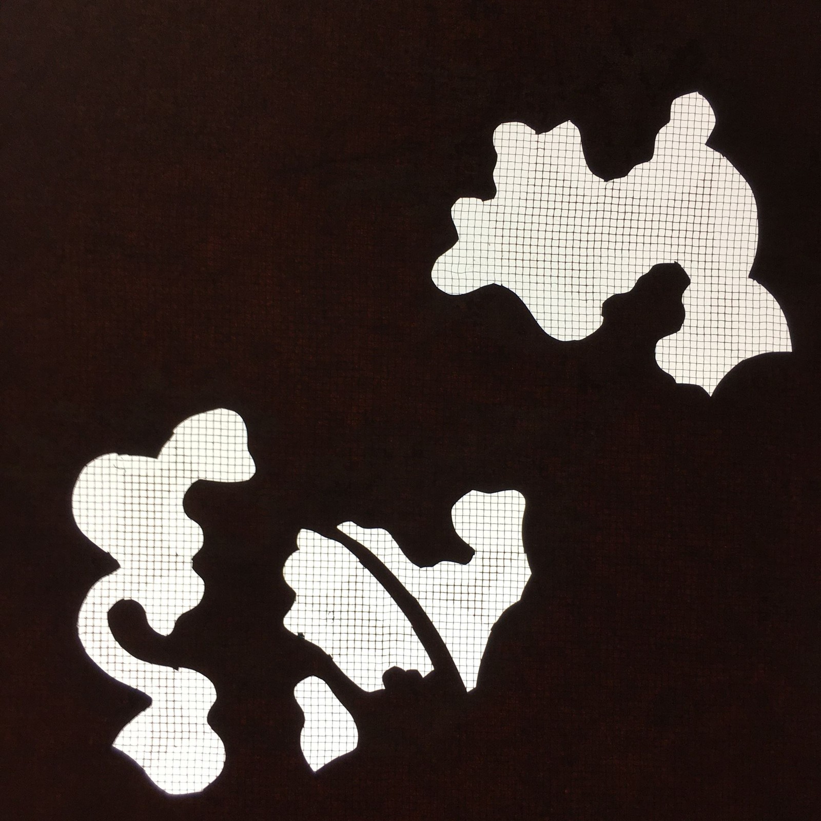 Antique Japanese Katagami 10sheet Set Practice Kimono Stencil Katazome BS34