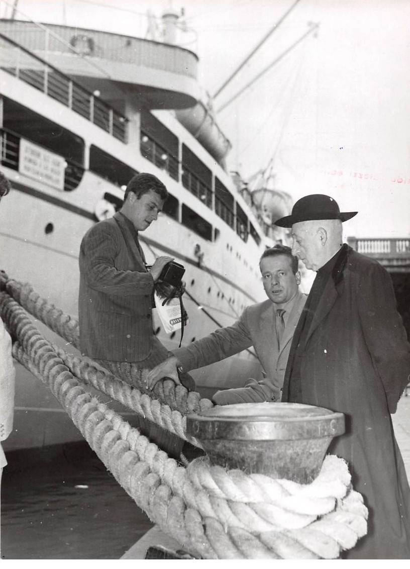 Press Photo AM21222 Approximately 24X18 cm Father Agostino