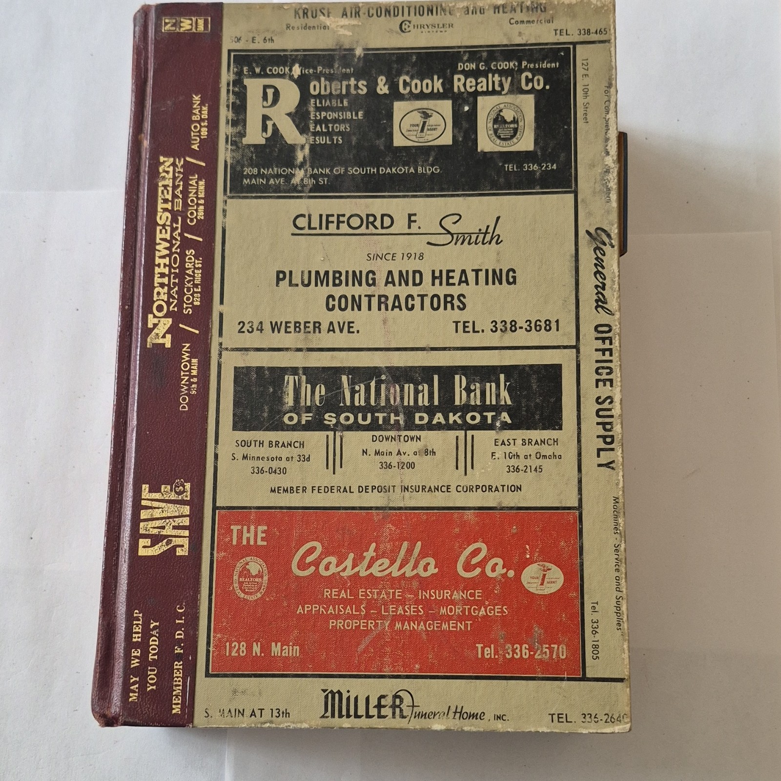 R.L. Polk & Co. Sioux Falls South Dakota City Directory 1967