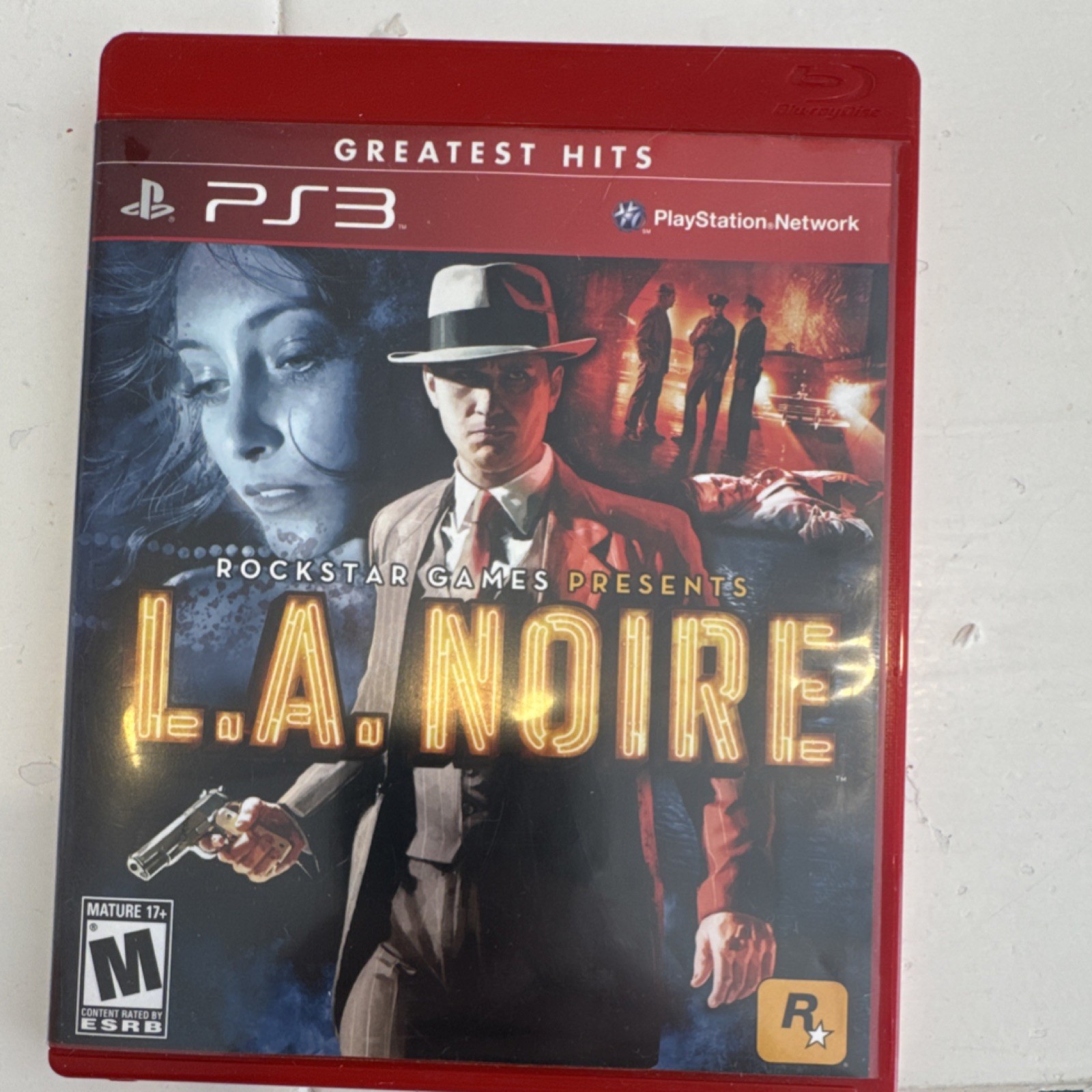 Rockstar Games L.A. Noire Greatest Hits PS3 Crime Detective Game Manual Included