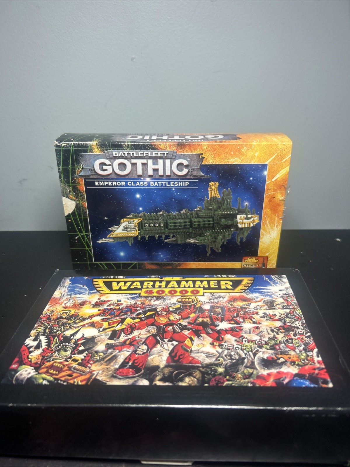 Battllefleet Gothic, EMPEROR CLASS BATTLESHIP, Never Started,  Game Workshop New