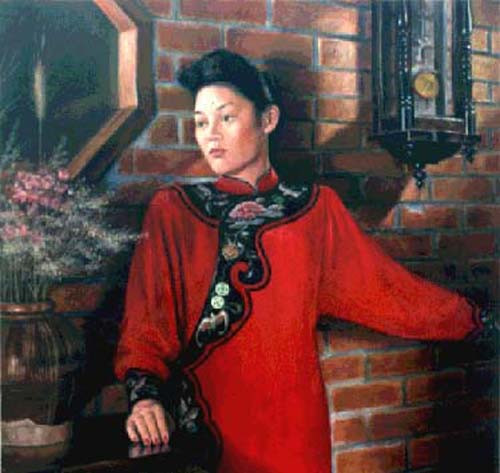 ✤ Photograpy PORTRAIT SERVICE Oil Painting 1 Person 30x36 Commission Art Work