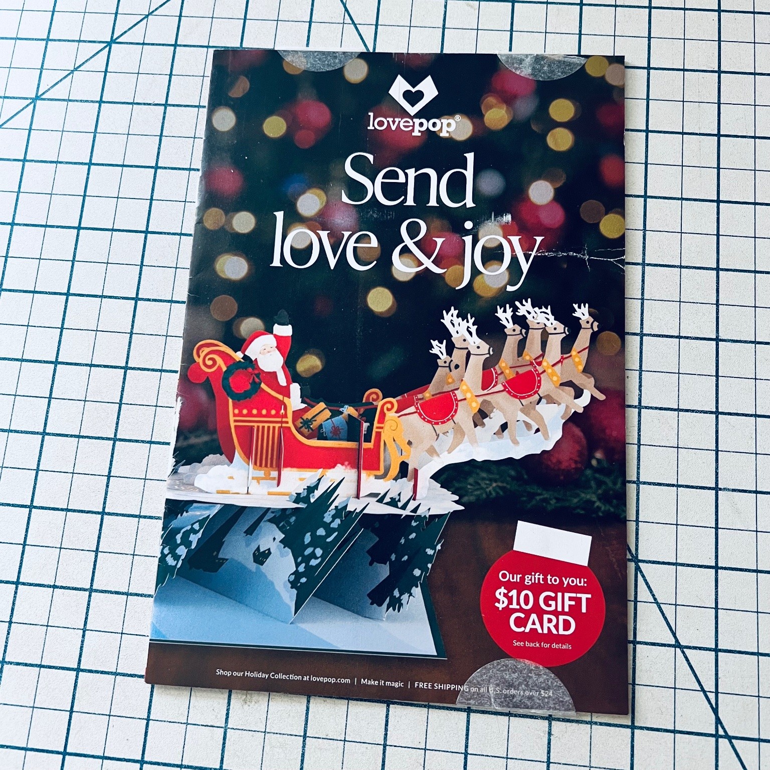 Lovepop Send Love & Joy Holiday Collection Catalog 2024 Christmas Pop-Up Cards