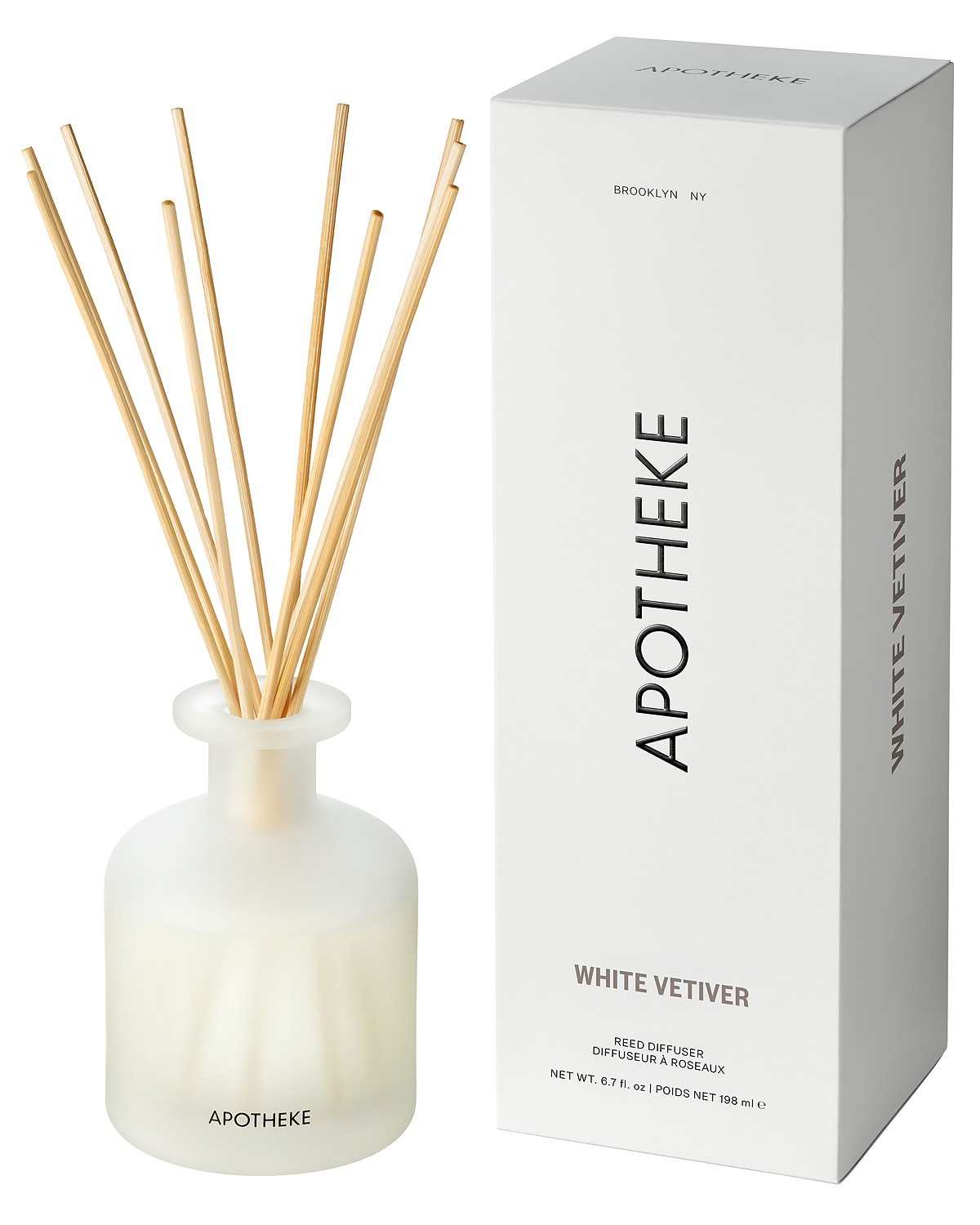 APOTHEKE-White Vetiver Reed Diffuser, 6.7-oz.|20397