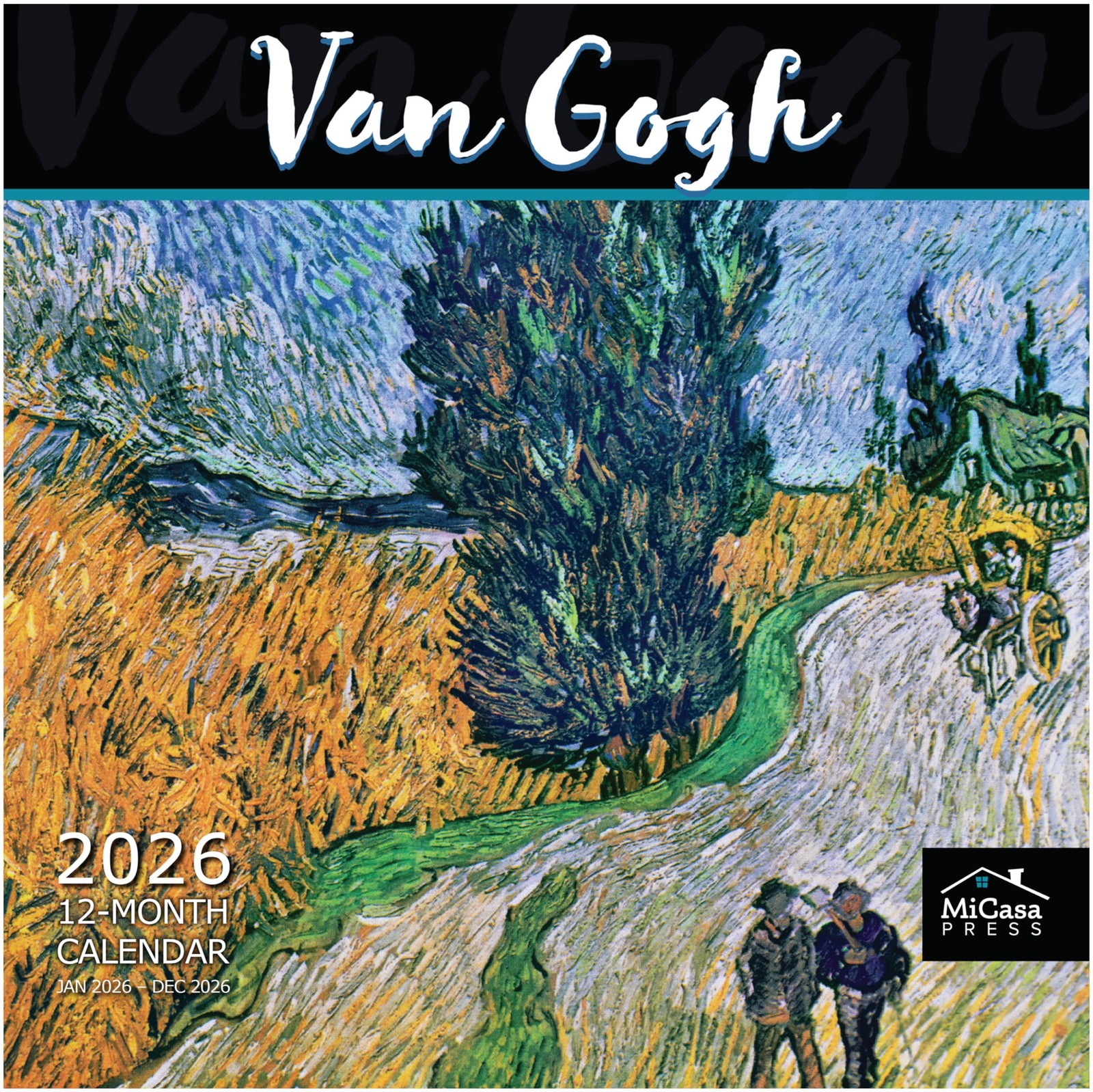 MICASA PRESS Vincent van Gogh 2026 Wall New 2026, 05 2026 