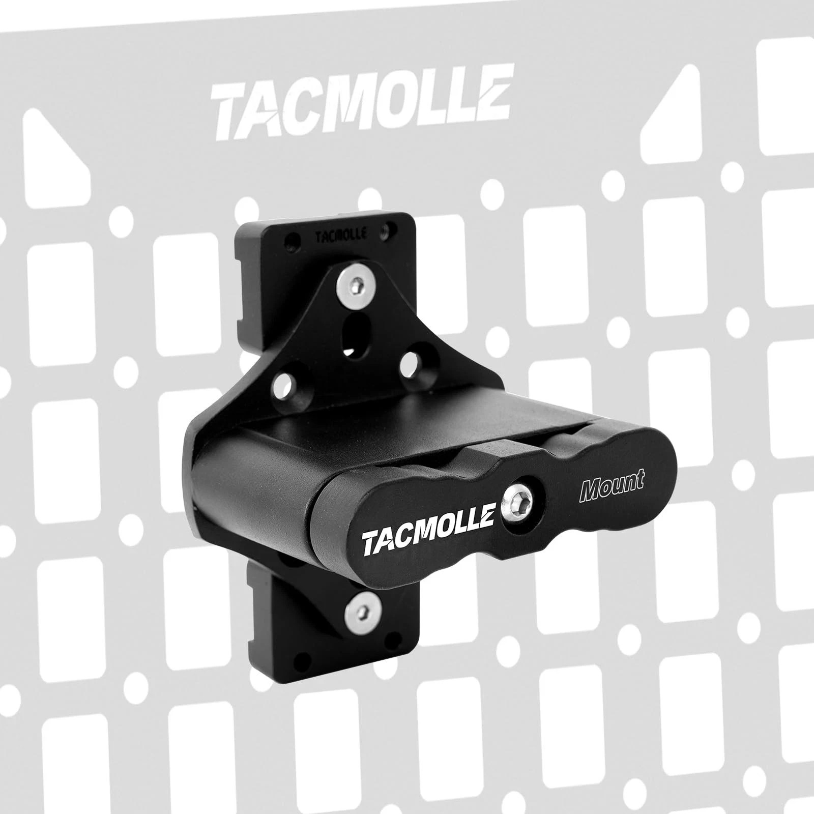 Tacmolle Gas Can Holder for Tactical Rigid MOLLE Panel, Gasoline Fuel - New Open